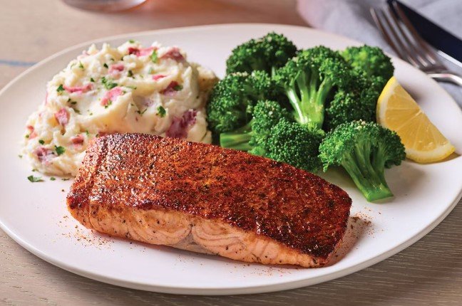 Applebee's Blackened Cajun Salmon