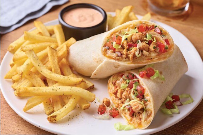 Applebee's Chicken Fajita Rollup