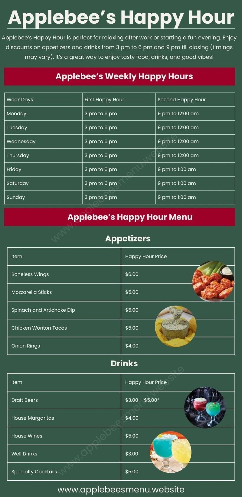 Applebee’s Happy Hour