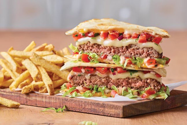 Applebee's Quesadilla Burger