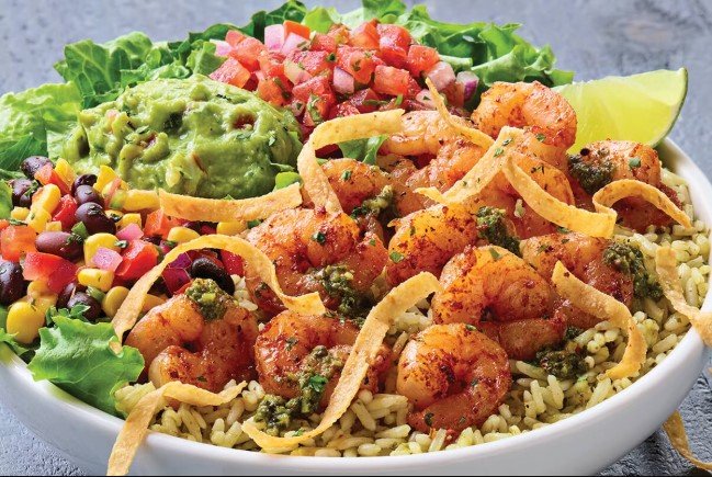 Applebee's Tex-Mex Shrimp Bowl