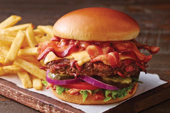 Applebee's Whole Lotta Bacon Burger